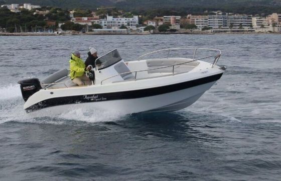 Boat without licence Aquabat Sport Line 21 Open 40hp