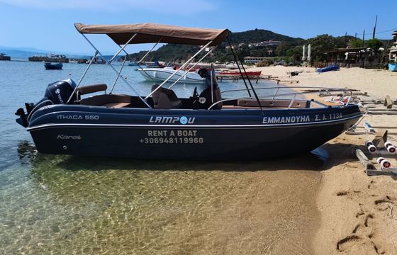Boat without licence  Karel Ithaca 30hp