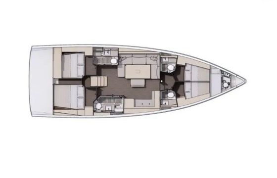 Sailboat Dufour 470 14.85m