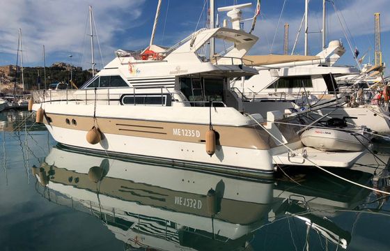 Motorboat GIANETTI 46 FLY 900hp