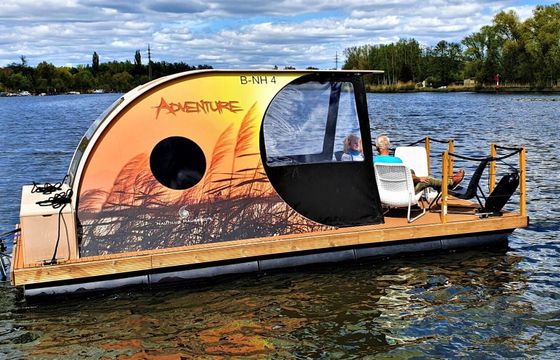 Boat without licence  Nautilus Hausboote Adventure führerscheinfrei 15hp