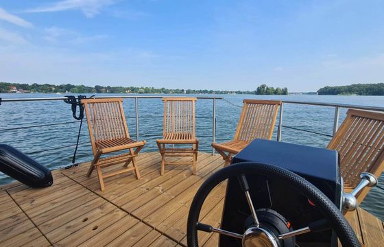 Boat without licence  Nautilus Hausboote Adventure führerscheinfrei 15hp