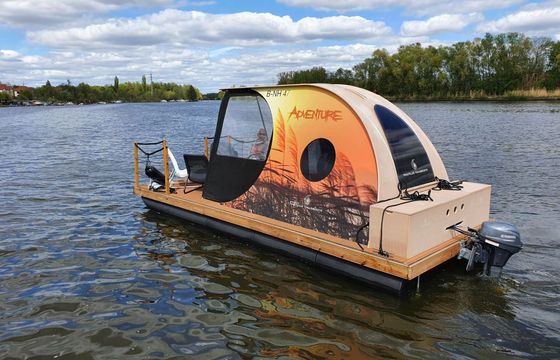 Boat without licence  Nautilus Hausboote Adventure führerscheinfrei 15hp