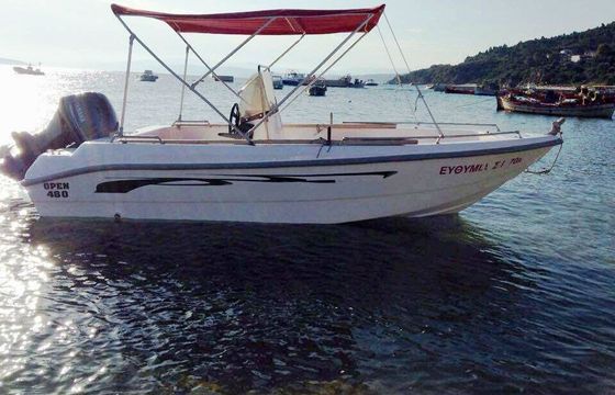 Boat without licence  Poseidonas Open 480 30hp
