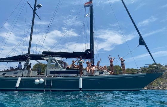 Sailboat RHODES BEAUTIFUL BAYS FULL DAY CRUISE Nautor Swan 60 19m