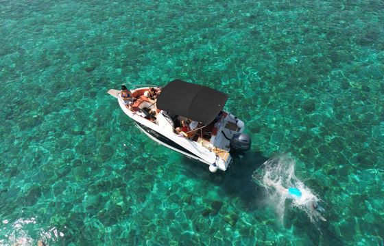 Motorboat Okiboats Barracuda 130hp
