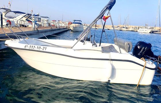 Boat without licence  mareti 4,5 15hp