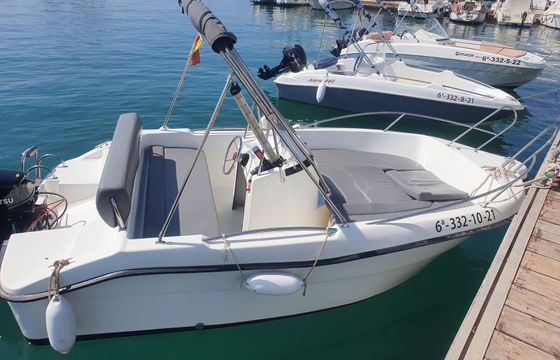 Boat without licence  mareti 4,5 15hp