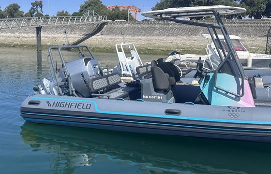 RIB Highfield 660 Sport Edition Limitée Paris 2024 150hp
