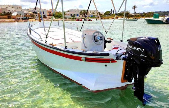 Boat without licence  pr mare gozzo 5 terre 15hp