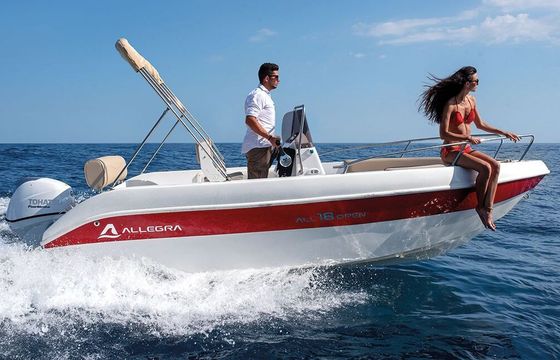 Boat without licence Allegra ALLEGRA18OPEN 15hp