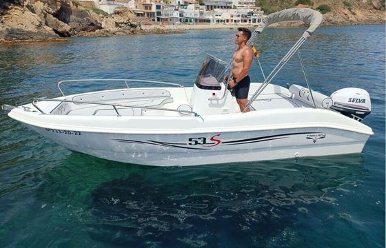 Boat without licence Trimarchi 53S 15hp