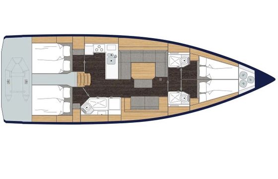 Sailboat Bavaria C45 13.98m