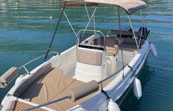 Boat without licence  Karel ITHACA 550 with TOHATSU 30HP 4STROKE ENGINE 30hp