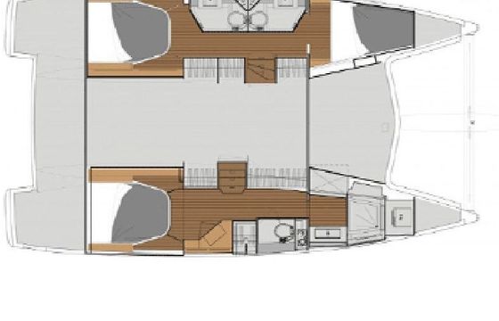 Catamaran FOUNTAINE PAJOT LUCIA 40 11.73m