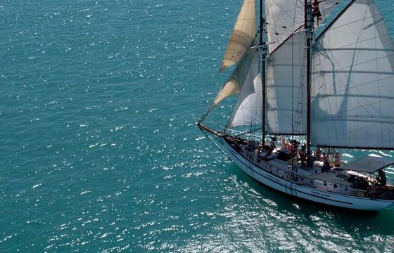 Sailboat Classic Gaff-rigged Schooner Gloucester schooner 20m