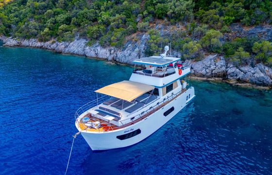 Motor yacht 2024 model luxury Motor yacht Trawler with a capacity of 6 people 400hp