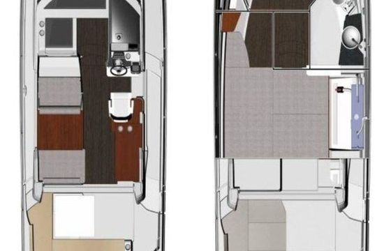 Motorboat Jeanneau Merry Fisher 895 350hp