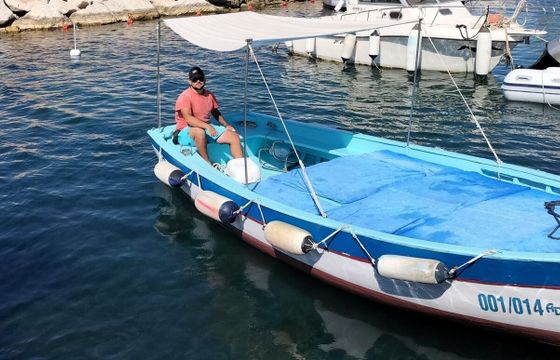 Boat without licence Custom Gozzo in Legno 6.30 entrobordo 40HP 40hp