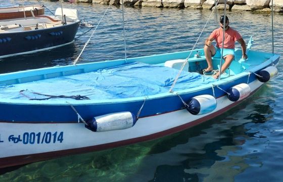 Boat without licence Custom Gozzo in Legno 6.30 entrobordo 40HP 40hp