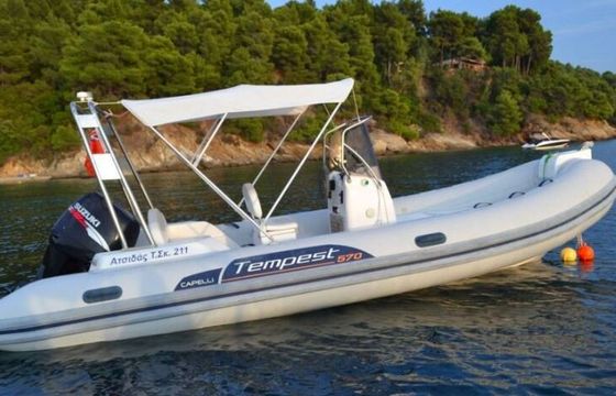 RIB Capelli Tempest 115hp