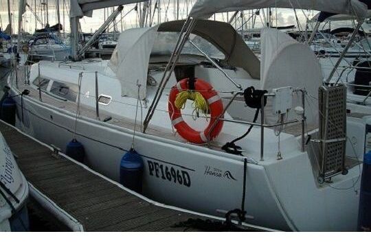 Sailboat HANSE 370 11.35m