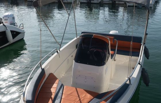 Boat without licence  Octopus 47 cc 15hp