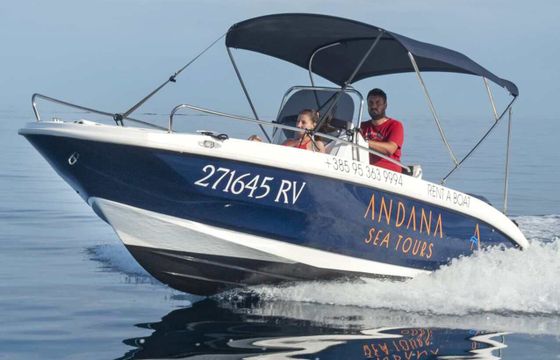 Motorboat Orizzonti Andromeda 130hp