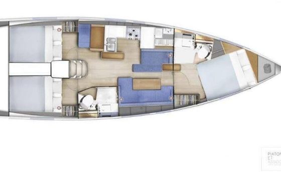 Sailboat Jeanneau SUN ODYSSEY 410 11.99m