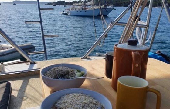 Sailboat EVJF, Séminaire, anniversaire, initiation Goelette de 50 pieds 15.25m