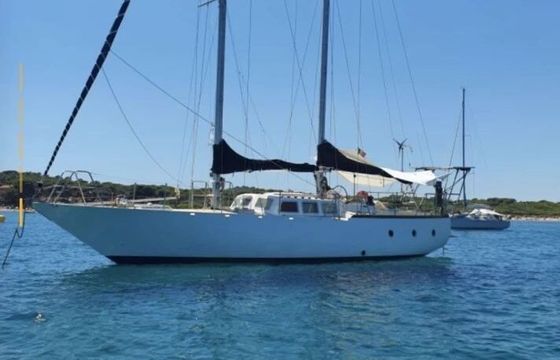 Sailboat EVJF, Séminaire, anniversaire, initiation Goelette de 50 pieds 15.25m