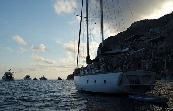 Sailboat EVJF, Séminaire, anniversaire, initiation Goelette de 50 pieds 15.25m