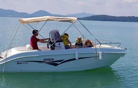 Motorboat Salpa 570 80hp