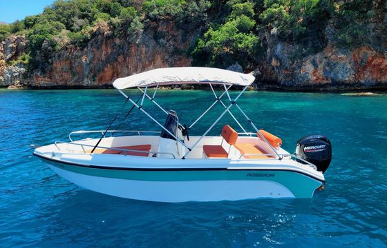 Boat without licence  Poseidon Blue Water 170 30hp