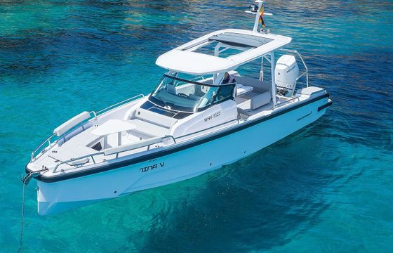 Motorboat Axopar 29 SUN TOP 400hp