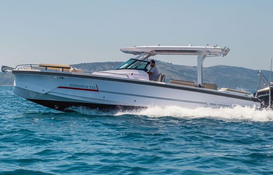 Motorboat Axopar 29 SUN TOP 400hp