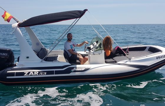 Motorboat ZAR 53 115hp