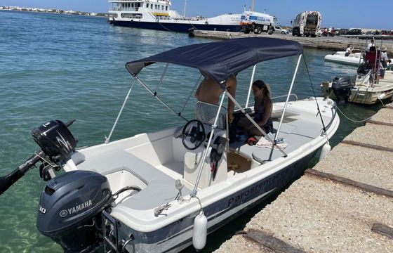 Boat without licence  Man Open 485 30hp
