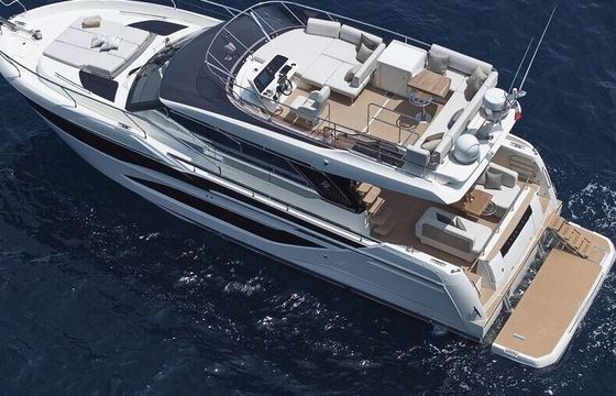 Motorboat Jeanneau Prestige F4 650hp