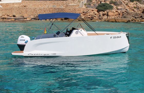 Motorboat cattleya x6 cabin 115hp