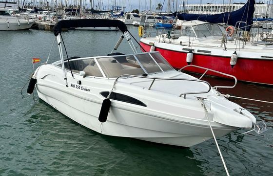 Motorboat Rio 550 cruisser 90hp