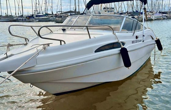 Motorboat Rio 550 cruisser 90hp