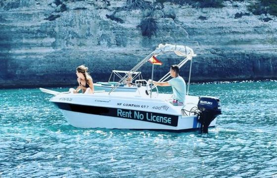 Boat without licence Compass GT400 15hp