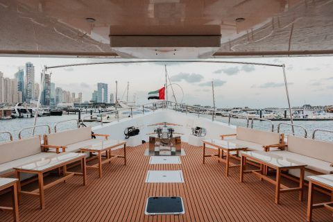 Cozmo 120ft Yacht with Pool: Luxury Redefined