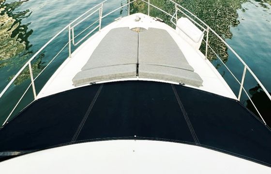 Cozmo 50 Feet Azimut Italian Yacht Calm Vacations Onboard.