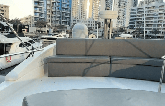 Cozmo 50 Feet Azimut Italian Yacht Calm Vacations Onboard.