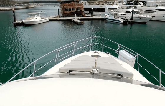 Cozmo 50 Feet Azimut Italian Yacht Calm Vacations Onboard.