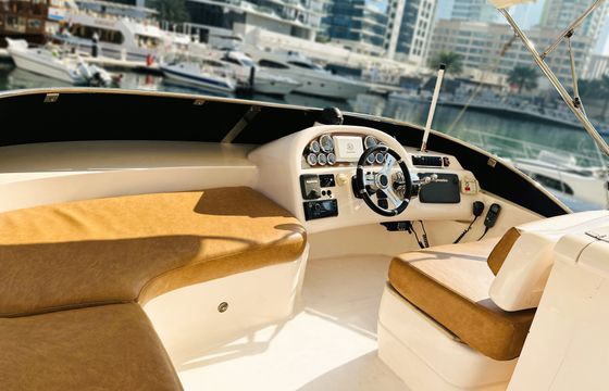 Cozmo 52 Al Shaali Yacht. Like to Thrill? Take this Fury