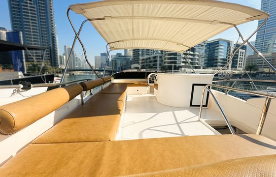 Cozmo 52 Al Shaali Yacht. Like to Thrill? Take this Fury