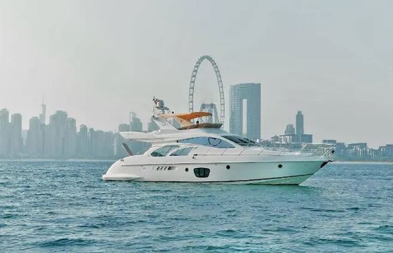 Azimut 55ft Dubai Yacht Booking - Luxury